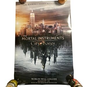 The Mortal Instruments: City of Bones 2013 Promo Movie Poster 27x40 Lily Collins